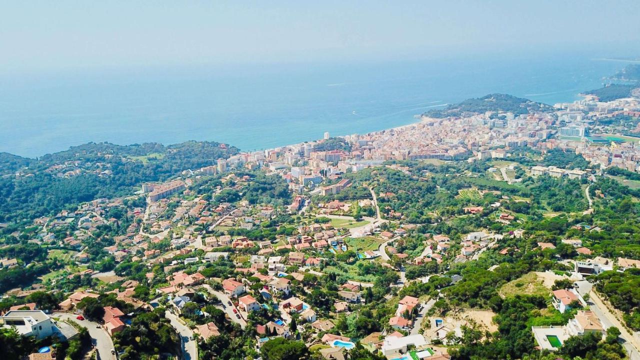 Luxury Villa Investingspain With Sea Views, Pool And Jacuzzi Lloret de Mar Exterior foto